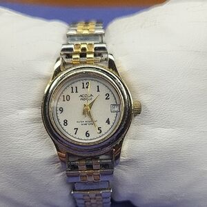 Women's Gold and Silver Watch